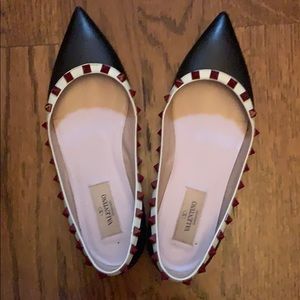 Valentino flats 36 black